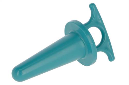 Melkblindstopfen konisch aquamarine - RAL 5018