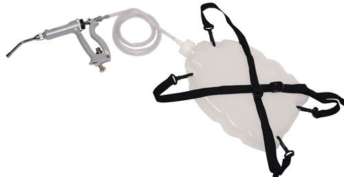 Drench Matic Spritze 23 ml Modell 2005 mit Rückenkanister