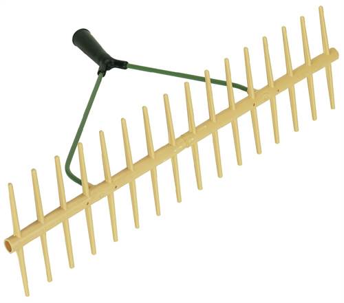 Kunststoff-Rechen doppelseitig 16 Zinken