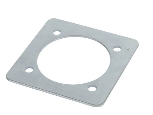 Gegenplatte für 37603 127x127 mm, verzinkt, 2 Stück