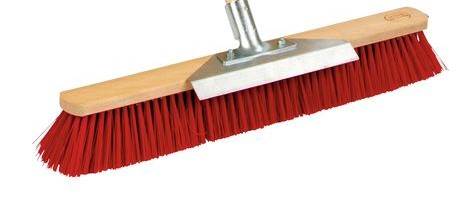 Großraumbesen 40cm mit Schabekante,Ø 28mm Stielhalter