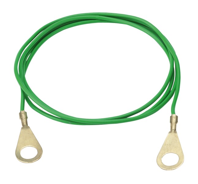 Spez.-Erdanschlusskabel, 2 Ösen M8, 100 cm