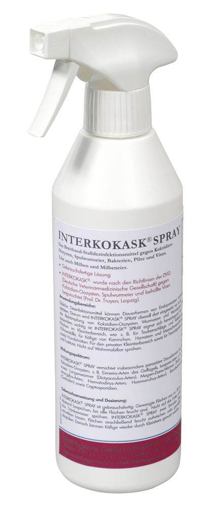 Interkokask Desinfektionsspray für Käfige, 500ml