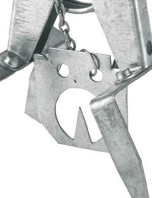 6 Stellplättchen für 299624 Zangenfalle John, im Pack