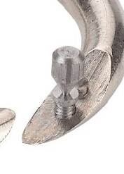 Nirosta-Schraube f. Bullenr.