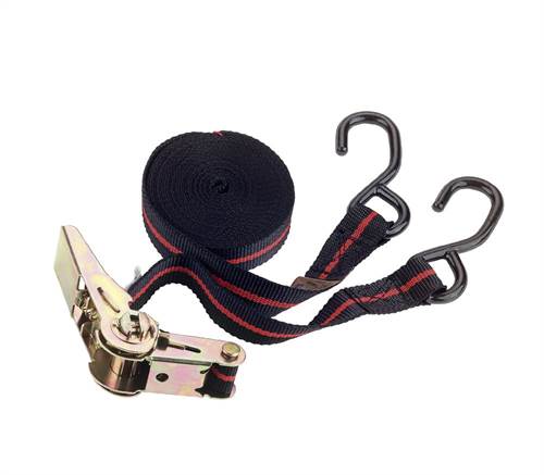 Ratschenzurrgurt zweiteilig 25mm x 5m, zul. Zugkraft 250kg