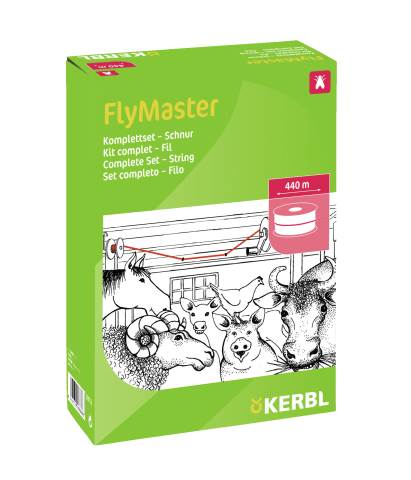 FlyMaster Fliegenschnur Komplettset 440mtr.
