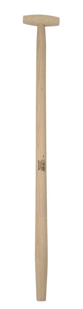 Spatenstiel gerade m. T-Griff Esche,95 cm, 38/40mm