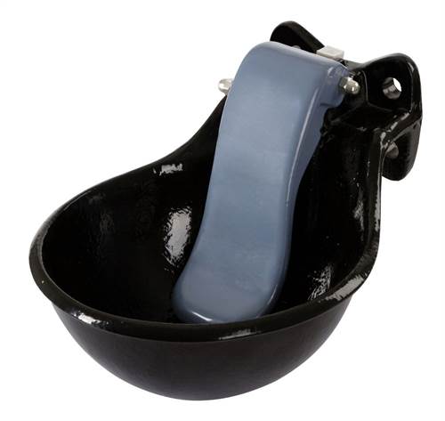 Tränkebecken Guss m. Gusszunge (mit Absperrung)