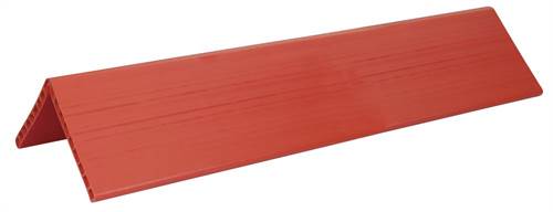 Kantenschutzwinkel 1,20m lang Doppelsteegplatte 19mm, orange