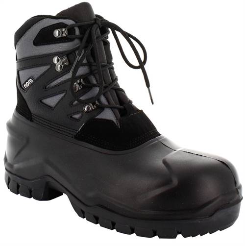 PU-Safety Canadian Boot Gr. 40 Low Cut, black/grey, S5