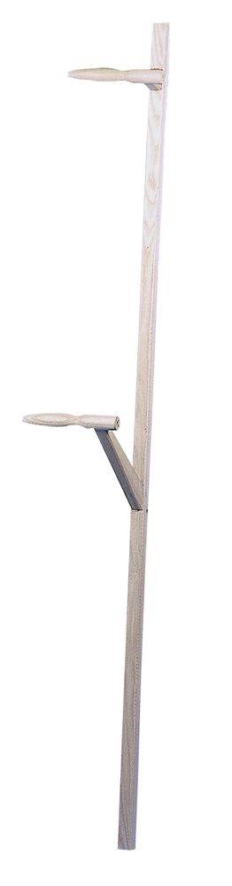 Holz Sensenbaum, 160 cm Esche, zwei Holzgriffe