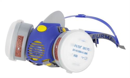 Halbmaske Vulcano, Set inkl. 2 Filter A1P2 R, Blister