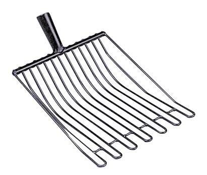 Kartoffel-Drahtgabel m. Dülle 14 Zinken, 37 x 32 cm o. Stiel