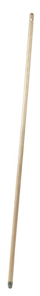 Besenstiel m. Loch u. Gewinde 130 cm