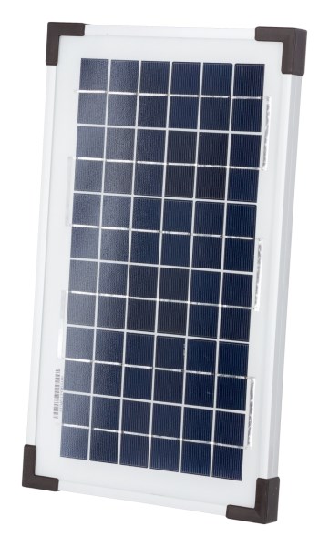 Solarmodul 8 W inkl. Halterung für Geräte mit Buchse f. Solar