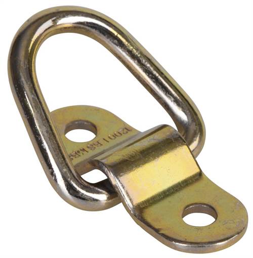 Zurröse mit Lasche 272/545 kg 58x20mm, verzinkt, Ø 6mm