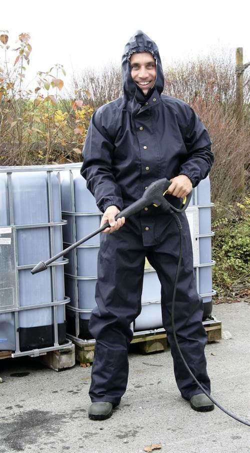 Wasch- und Reinigungsoverall wasserdicht, Gr. L