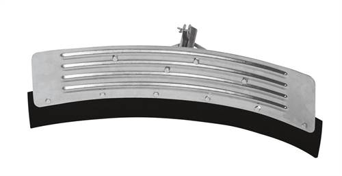 Kot- u. Gülleschieber,halbrund Flex-Dülle, galv. verz. - 73cm