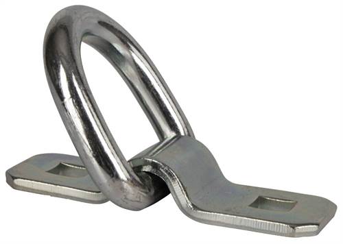 Zurröse mit Lasche 1135/2270kg 90x30mm, verzinkt, Ø 10mm