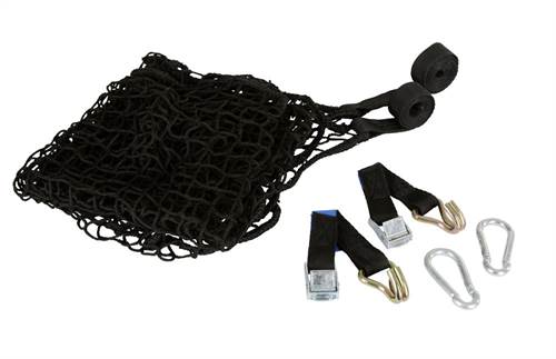 Netz zur Ladungssicherung f. Pkw, Kombi, inkl. Zurrgurte