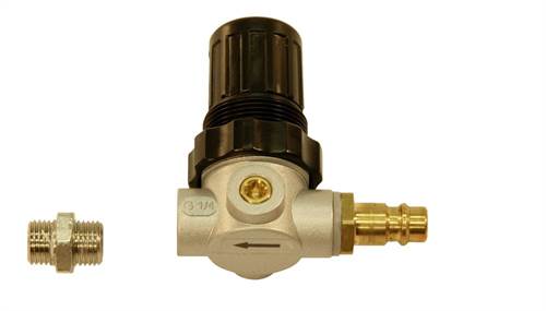 Druckregler ohne Manometer samt EURO-Stecknipp - steckbar