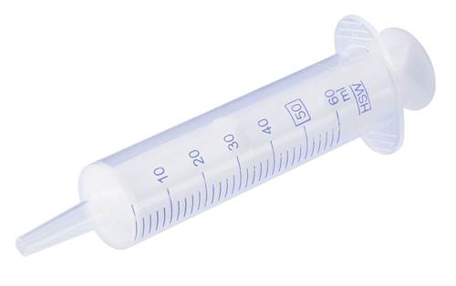 Einmalspritze 50ml Luer Slip steril, 30 St./Pack, 2-teilig