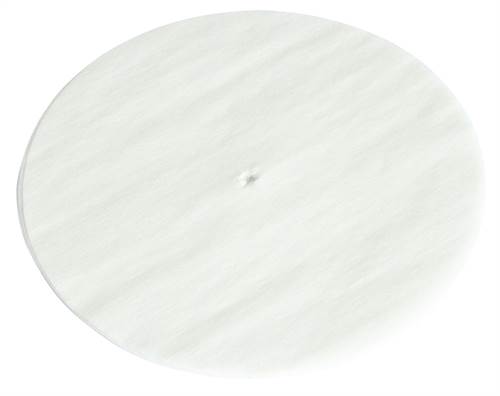 Sana-Kannenvliesfilter Ø 300mm mit Loch, 100 Stück