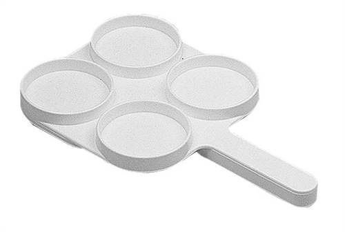 Schalmtestscheibe weiß