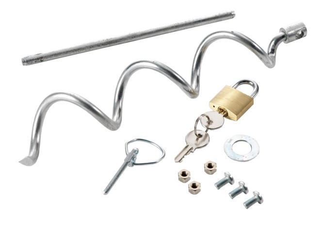Diebstahlset für Metall-Akku- kasten 44656