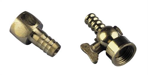 Messingabsperrhahn, im Pack